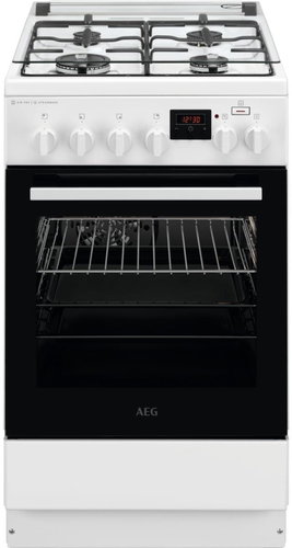 AEG Mastery SteamBake CKB56480BW - Sporák - Hlavní obrázek