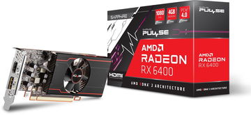 SAPPHIRE PULSE Radeon RX 6400 GAMING 4G Videókártya