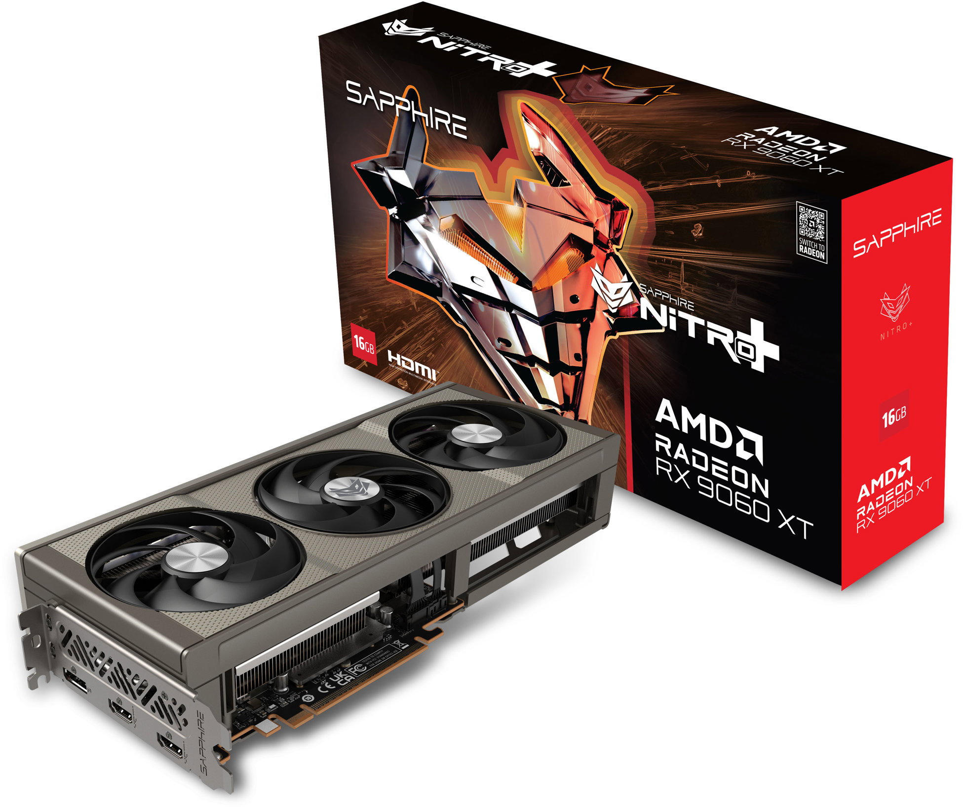 Sapphire NITRO+ RX 9060 XT GAMING OC 16G