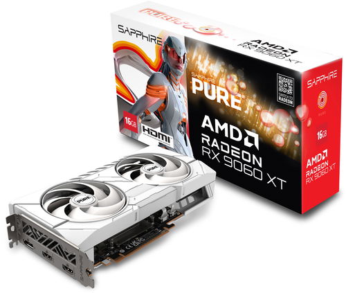 SAPPHIRE PURE AMD Radeon RX 9060 XT GAMING OC 16G - Grafická karta - Hlavní obrázek