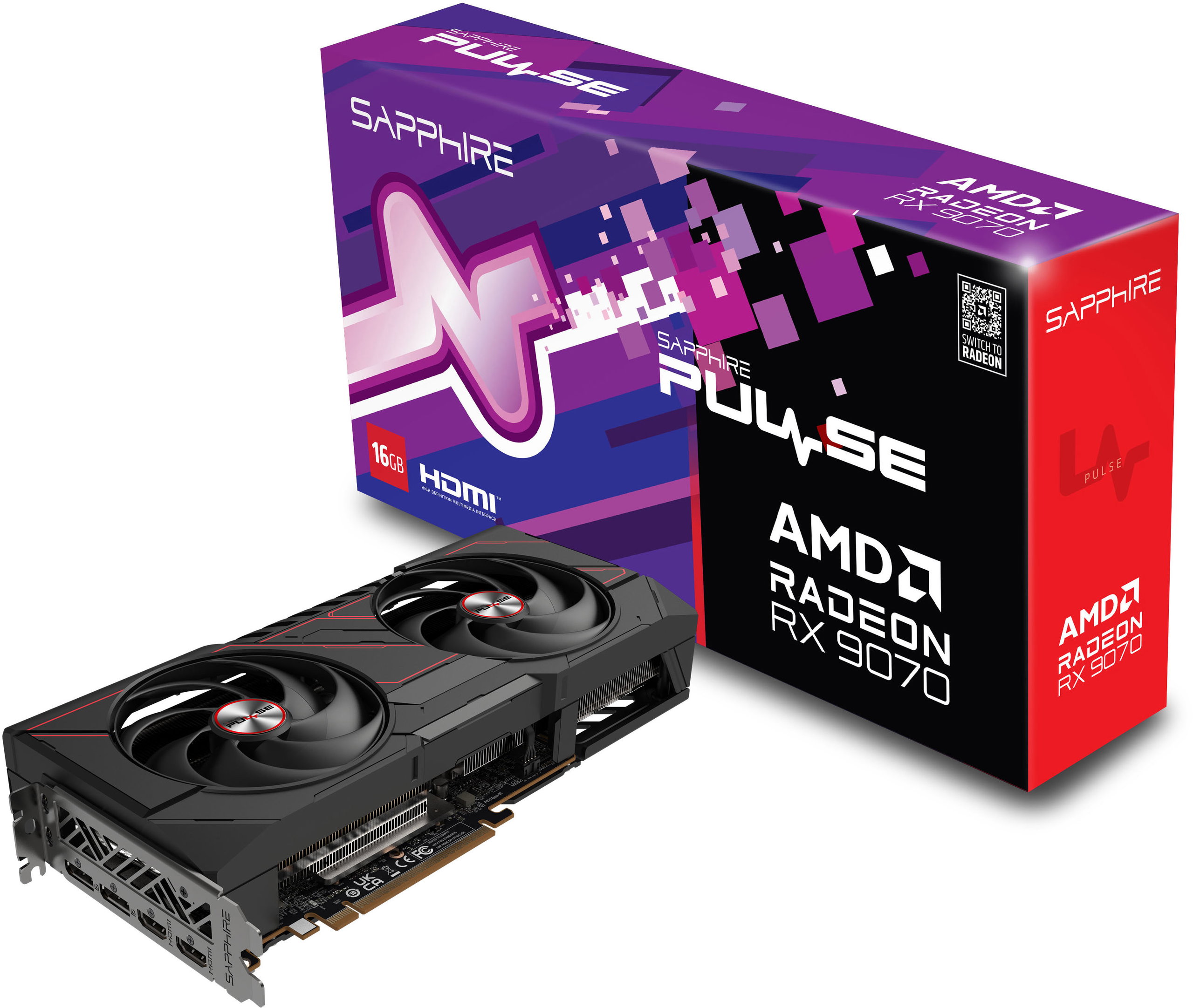 Sapphire PULSE RX 9070 GAMING 16G