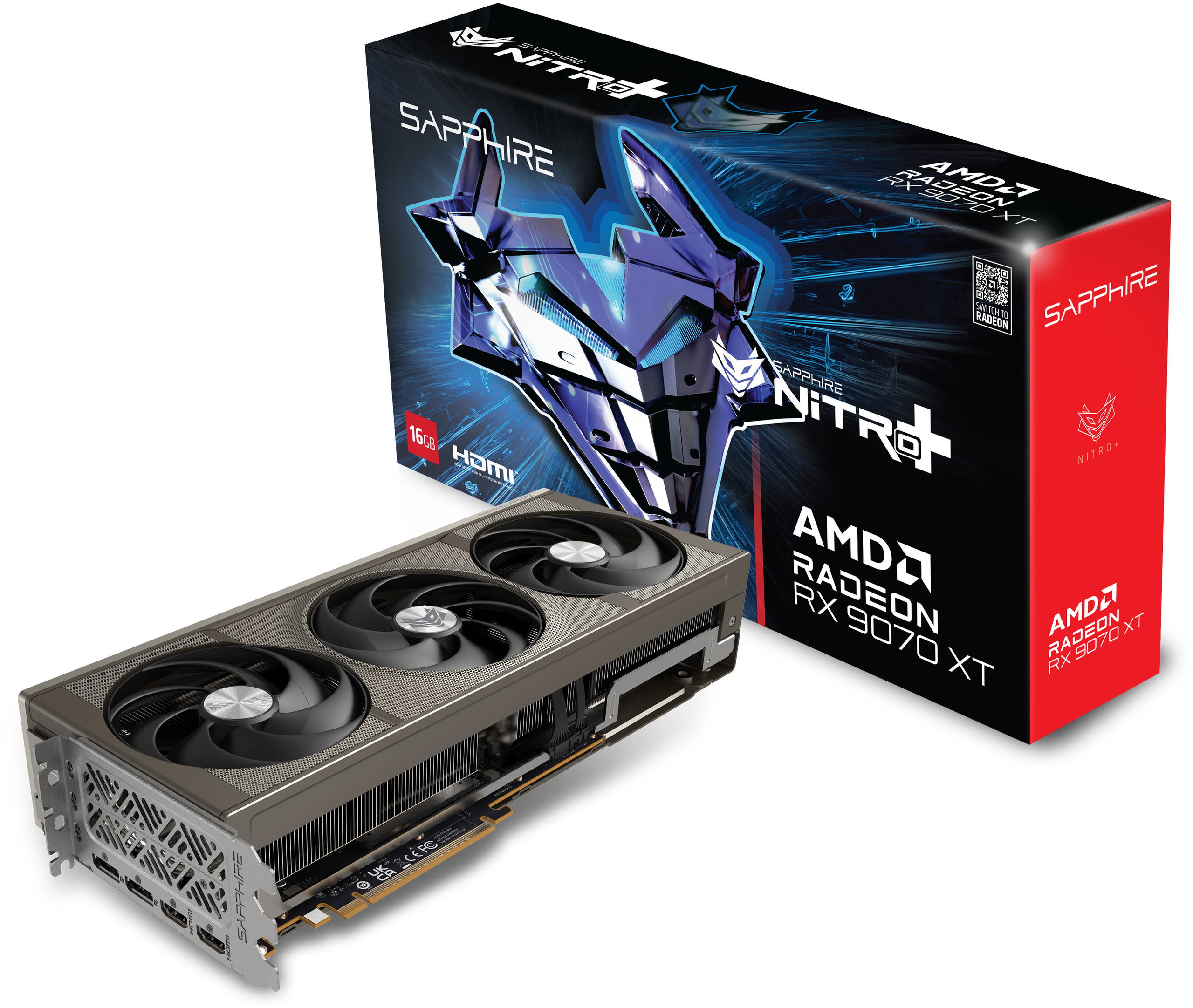 Sapphire NITRO+ RX 9070 XT Gaming OC 16G