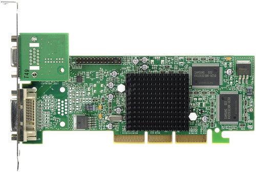 MATROX Millennium G550 AGP8x - Grafická karta - Hlavní obrázek