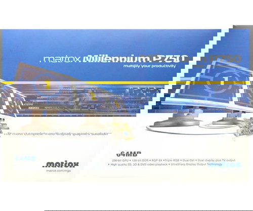 MATROX Millennium P750 64MB DDR - Graphics Card - Main image