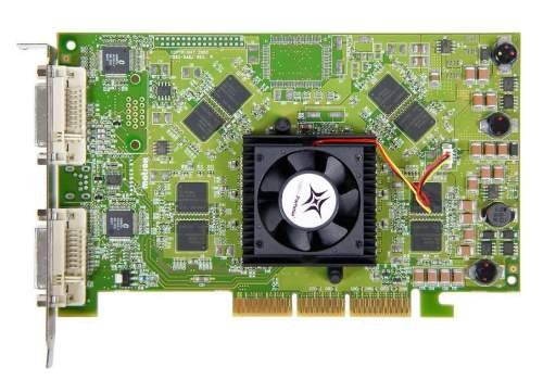 Matrox Parhelia 512GPU, DDR128MB,400 MHz, 3xDSUB15/2xDVI-I, BULK -  - Main image