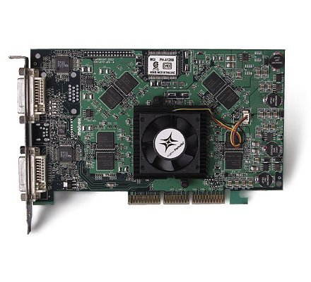 MATROX Parhelia, 256MB DDR, AGP8x, retail - Graphics Card - Hauptbild