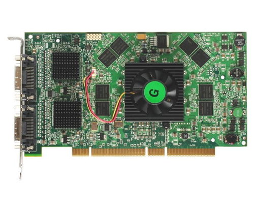 MATROX QID Pro 4xDVI 256MB DDR, PCI / PCI-X 64bit, retail - Graphics Card - Main image
