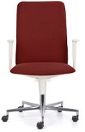 EMAGRA FLAP (White) Red - Office Chair