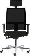 EMAGRA TAU Black with Aluminium Cross - Office Chair