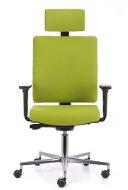 EMAGRA BUTTERFLY Green with Aluminium Cross - Office Chair