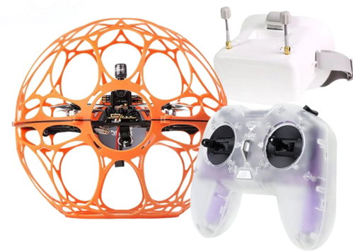 HGLRC FPV Drone Soccer Ares DS230 RTF Kit FPV Analogue Orange - Drone - Main image