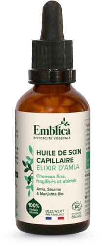 Emblica BIO Caring Elixir of Amla 50 ml - Hair Oil - Main image