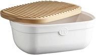 Emile Henry Ceramic bread bin with lid, 158 × 355 × 245 mm - Breadbox