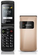 Emporia FLIP Basic zlatý - Mobilní telefon