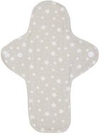 Emmie´s Night/Postpartum Organic Cotton Maxi Pad, Beige Stars, 1 pc - Sanitary Pads
