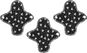 Emmie´s Slipové látkové vložky z biobavlny Mini, Black Hearts, 3 ks - Slipové vložky