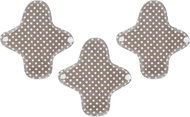 Emmie´s Mini Slip Cloth Inserts, Brown Dots, 3 pcs - Panty Liners