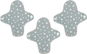 Emmie´s Slipové látkové vložky z biobavlny Mini, Cloud Stars, 3 ks - Slipové vložky