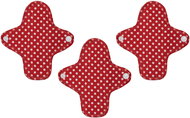 Emmie´s Mini Slip Cloth Inserts, Red Dots, 3 pcs - Panty Liners