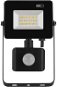 LED reflektor EMOS LED reflektor SIMPO s pohybovým čidlem, 10,5 W, černý, neutrální bílá - LED reflektor