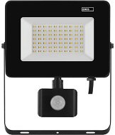 EMOS LED reflektor SIMPO s pohybovým senzorom, 50 W, čierny, neutrálna biela - LED reflektor