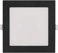 EMOS LED podhľadové svietidlo NEXXO čierne, 17,5 × 17,5 cm, 12,5 W, teplá/neutrálna biela - LED svietidlo