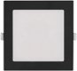 EMOS LED-Deckenleuchte NEXXO schwarz - 17,5 cm x 17,5 cm - 12,5 Watt - warm/neutral weiß - LED-Licht