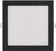 EMOS LED podhľadové svietidlo NEXXO čierne, 22,5 × 22,5 cm, 18 W, teplá/neutrálna biela - LED svietidlo