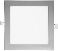 EMOS LED-Deckenleuchte NEXXO silber, 17,5 x 17,5 cm, 12,5 W, warm/neutral weiß - LED-Licht