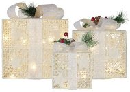 EMOS LED-Geschenke mit Dekoration, 3 Größen, innen, warmweiß - Dekorative Beleuchtung