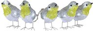 EMOS LED vtáčiky, 11 cm, vonkajšie aj vnútorné, studená biela - Dekoratívne osvetlenie