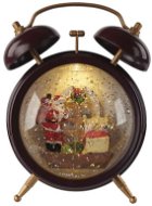 EMOS LED dekorácia – vianočná snehová guľa budík, 19 cm, 3× AA, vnútorná, teplá biela, časovač - Dekoratívne osvetlenie