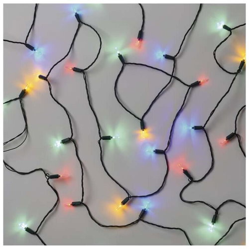 EMOS LED Christmas chain - traditional, 17,85 m, indoor and outdoor, multicolour - Light Chain - Main image