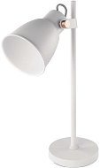 EMOS Stolní lampa JULIAN na žárovku E27, bílá - Stolní lampa