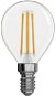 EMOS LED žiarovka Filament Mini Globe 3,4 W E14 teplá biela - LED žiarovka