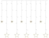 EMOS LED vianočný záves – hviezdy, 185 × 105 cm, vnútorná, teplá biela - Vianočné osvetlenie