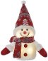 EMOS LED vianočný snehuliak svietiaci, 25 cm, 3× AA, vnútorná, teplá biela - Vianočná dekorácia