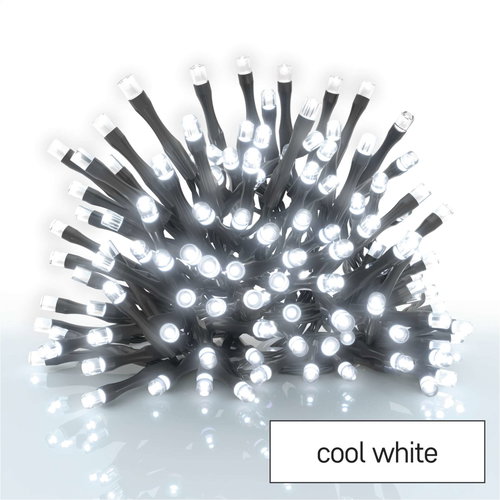 EMOS LED Christmas chain, 5,6 m, 3x AA, indoor and outdoor, cold white, timer - Light Chain - Main image