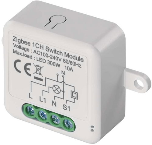 EMOS GoSmart IP-2101SZ kapcsolómodul, ZigBee, 1 csatornás - Smart modul - Fő fotó