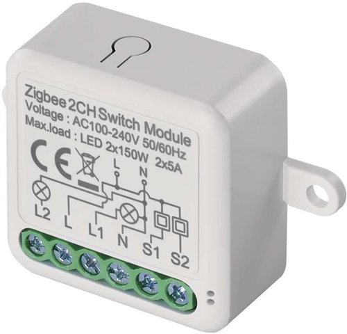 EMOS GoSmart Schaltmodul IP-2102SZ, ZigBee, 2-Kanal Hauptbild EMOS GoSmart Schaltmodul IP-2102SZ, ZigBee, 2-Kanal - Smart-Modul - Hauptbild