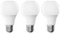 EMOS Classic A60, E27, 7 W  (60 W), 806 lm, neutrálna biela – balenie 3 ks - LED žiarovka