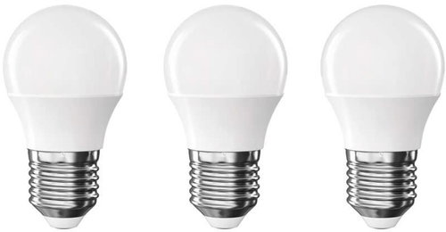EMOS Classic Mini Globe, E27, 4,2 W (40 W), 470 lm, neutralweiß - 3er Pack - LED-Birne - Hauptbild