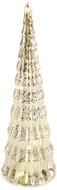 EMOS LED glass Christmas tree, 27 cm, 2x AA, indoor, warm white, timer - Christmas Lights