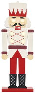 EMOS LED wooden nutcracker, 29 cm, 1× CR2032, indoor, warm white - Christmas Lights