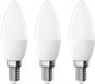LED Bulb EMOS Classic candle E14 4,2 W (40 W) 470 lm, neutral white, 3 pcs - LED žárovka