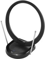 Televizní anténa EMOS CITY RING–C500 pokojová, DVB-T2, DAB, filtr LTE/4G/5G - Televizní anténa