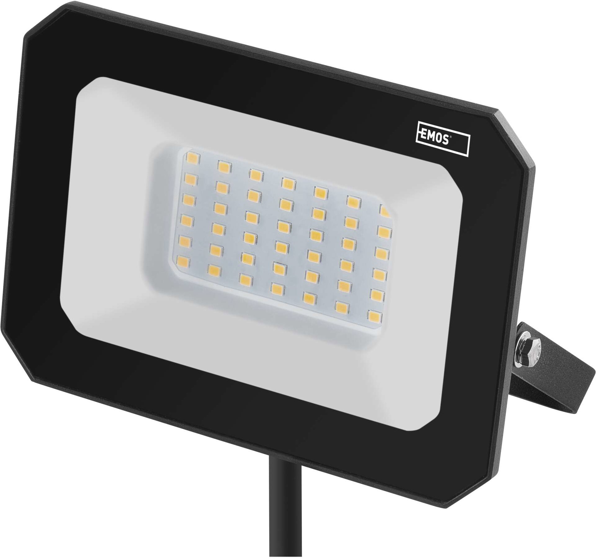 EMOS LED reflektor SIMPO 30 W, fekete, semleges fehér