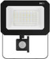 EMOS LED reflektor SIMPO s pohybovým čidlem, 50 W, černý, neutrální bílá - LED reflektor