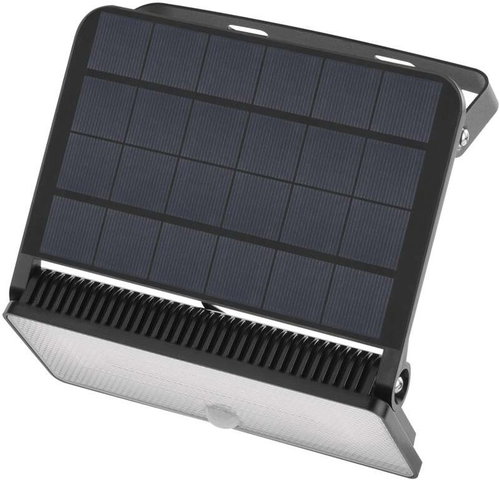 EMOS SOLO solar, mit Bewegungsmelder, 1600 lm, schwarz, neutralweiß - LED-Strahler - Hauptbild