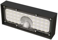 EMOS BRIXO Solar-LED, mit Bewegungsmelder, 900 lm, schwarz, neutralweiß - Gartenbeleuchtung